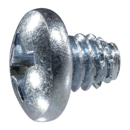 Midwest Fastener Sheet Metal Screw, #12 x 1/4 in, Zinc Plated Steel Pan Head Phillips Drive, 30 PK 931641